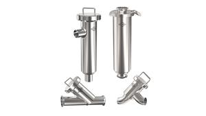 QiiMii Hochwertige Edelstahl klemme Sanitär Straight/Inline-Sieb/Filter SS304 SS316L - Product Image 3