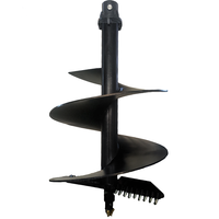 Taladro de tierra hidráulico Tornillo Pile Driver MachineEarth Auger Drive ADH4500W Earth Digger Drill Bits para perforación de agujeros High Hydrau