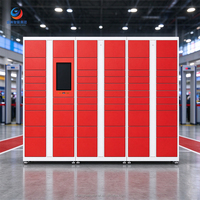 Casier intelligent avec écran tactile, armoire casier intelligente et casier de rangement intelligent pour un service en libre-service pratique