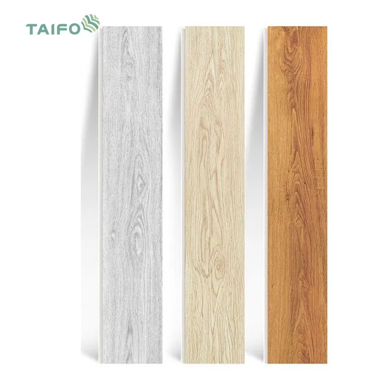 TaiFo 방수 pvc 나무 스타일 Unilin 클릭 LVT 바닥 PVC 바닥 타일 spc 비닐 바닥 판자