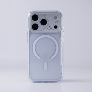 เคสโทรศัพท์มือถือใสแบบแม่เหล็กสำหรับ iPhone 17 16 Pro Max รองรับการชาร์จไร้สาย กรอบรูปโลหะ ป้องกันการกระแทก - Product Image 6