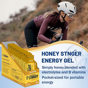 Suplemen Nutrisi Olahraga OEM untuk Latihan & Lari Bebas Gluten <span class=keywords><strong>Gel</strong></span> Energi Madu Emas - Product Image 4