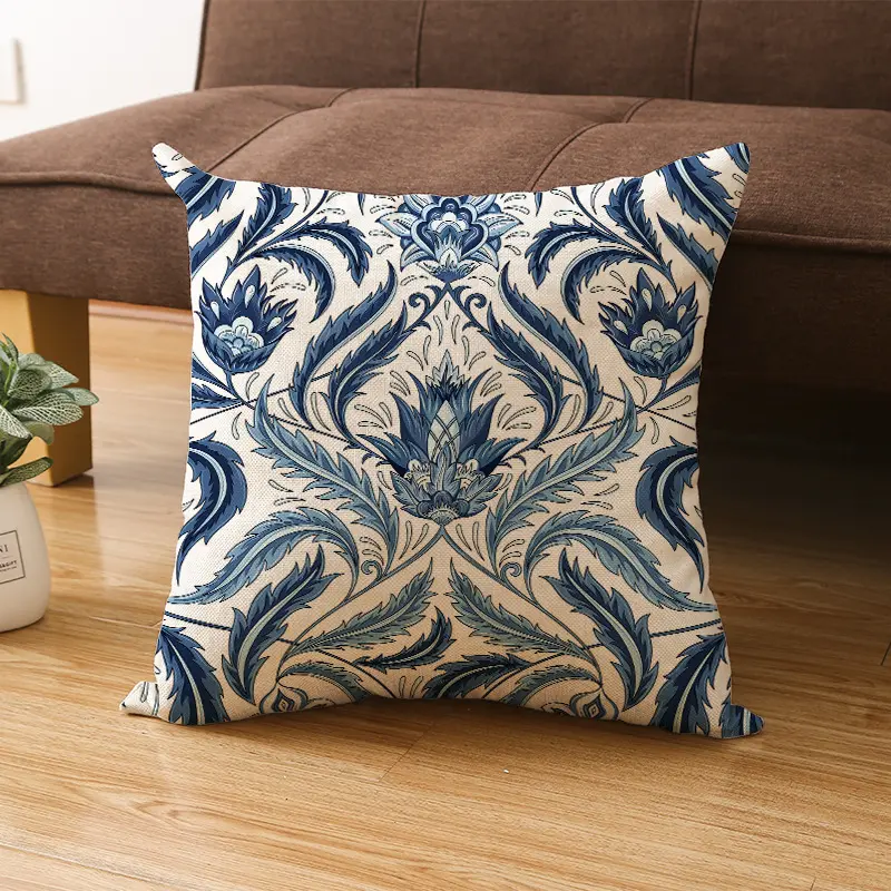 Promotion Home Decorative Pillow Covers Paisley Pattern Throw Pillow Cases 18X18 Inches