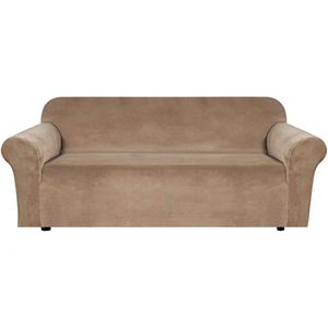 Luxury Velvet <b>Sofa</b> <b>Cover</b> 3 Seat <b>Sofa</b> Slipcover Universal Velvet Stretch <b>Sofa</b> <b>Cover</b> Slipcover Elastic <b>Cover</b> - Product Image 1