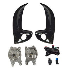 Kit de ensamblaje de luces antiniebla LED para Toyota Yaris 2022 H7 55W 6500Lm con bisel y cableado DRL - Product Image 1