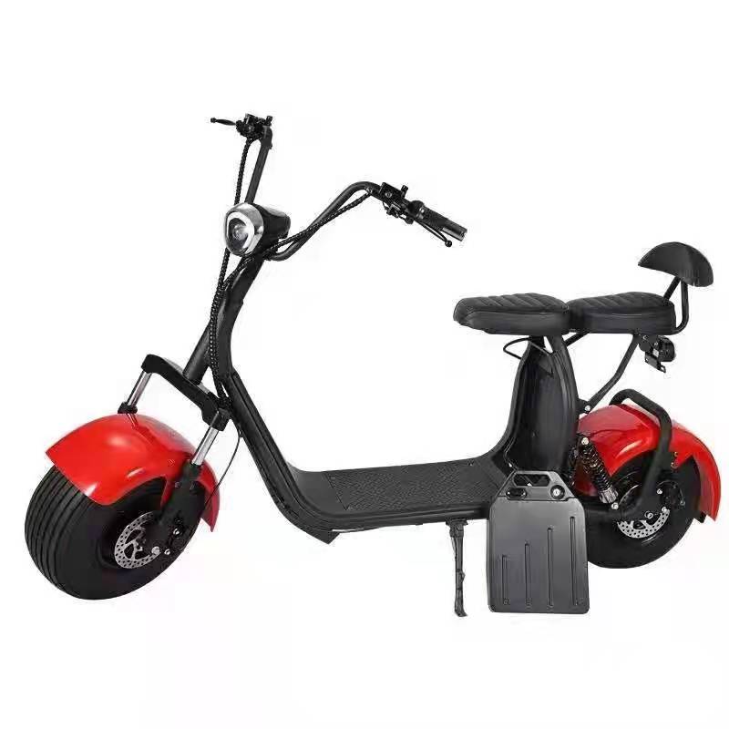 High cost performance 60V12Ah 1500W Fat Tire Electric Scooter Fast Electric Scooters Harleyment For Adults