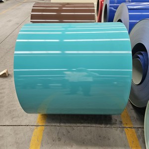 빠른 배송 아연 코팅 Pppgi 그린 컬러 미리 페인트 아연 도금 강철 코일 시트 - Product Image 5