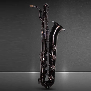 Vente directe d'usine, <span class=keywords><strong>saxophone</strong></span> <span class=keywords><strong>baryton</strong></span> professionnel de haute qualité, durable, en laque dorée, tonalité Eb - Product Image 3