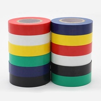 Ruban électrique personnalisé ignifuge en caoutchouc coloré résistant à la chaleur auto-adhésif pour isolation en PVC