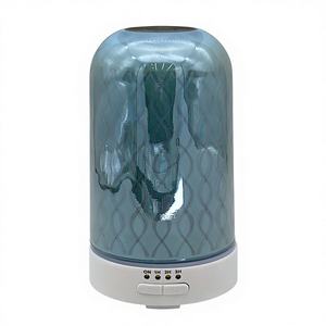 2025 OEM ODM kustom minyak esensial pelembap kaca Aroma wewangian ultrasonik <span class=keywords><strong>Nebulizer</strong></span> Diffuser portabel untuk rumah - Product Image 1