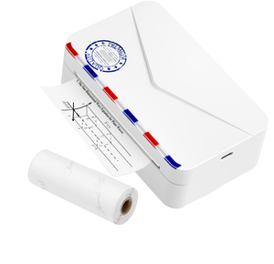 Imprimante thermique portable 304 DPI M02S/M03AS/M04AS, mini-imprimante d'étiquettes avec interface Type-C, compatible papier 110 mm - Product Image 1