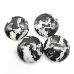 Zebra Jasper varios tamaños corte redondo cabujón joyería ajuste - Product Image 6