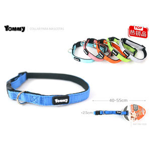 Collier pour chien Yommy, 40-55 cm, réglable, en nylon, pour chiens de petite et moyenne taille - Product Image 1