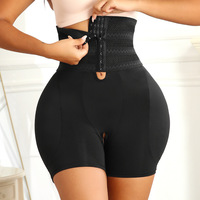 Sous-vêtements pour femmes taille plus, boutonnés, ajustables, taille haute, avec coussinets en éponge amovibles, rehaussement des hanches, amélioration de la poitrine, vêtements de mise en forme