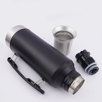 Flacon thermos Yerba Mate de 1200ml conçu pour être utilisé avec Mate Cup ou Mate Gourd Thermos isolé sous vide à double paroi pour le camping