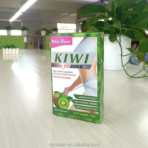 Succo di Kiwi <span class=keywords><strong>Slim</strong></span> Fit, Bevanda Naturale a Base di Erbe per la Perdita di Peso, Brucia Grassi Rapido, Detox, Polvere di Frutta, Tè Dimagrante per Donne e Uomini - Product Image 6