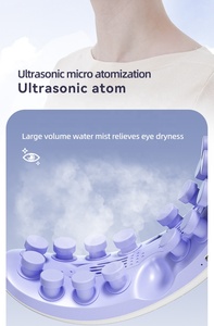 K5 göz masaj bluetooth parlayan parlak göz masaj akıllı akıllı taşınabilir yatıştırıcı nemlendirici göz masaj maskesi - Product Image 5