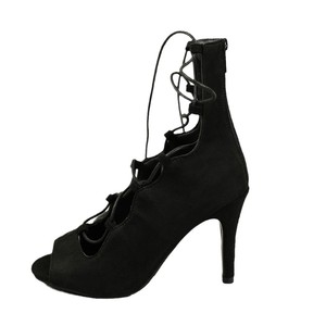 Summer Fashion Fish Mouth Cross Strap <b>Sandals</b> Women's Plus Size Stiletto Cut Out High Heels 43 - Product Image 5
