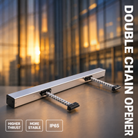 Ouvre-fenêtre intelligent à double chaîne, compatible avec l'automatisation domestique moderne, ouvre-fenêtre électrique à chaîne, vente en gros