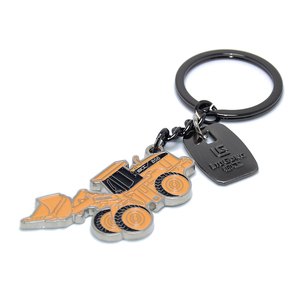 <span class=keywords><strong>Porte</strong></span>-clés en métal gravé sur mesure avec logo promotionnel, modèle de voiture d'excavatrice, machine d'excavation, <span class=keywords><strong>porte</strong></span>-clés en forme de camion - Product Image 2