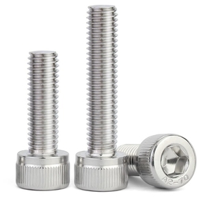 Thép không gỉ <span class=keywords><strong>M17</strong></span> m32x2 M19 bu lông và đai ốc ổ cắm đầu DIN tiêu chuẩn lớp 4.8 & 6.8 ổ cắm đầu đồng bằng kết thúc bu lông và đai ốc - Product Image 2