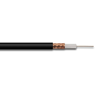 Câble coaxial PE solide de haute qualité RG59/RG6/RG58/RG11/RG170 Câble coaxial pour TV/réseau/audio/vidéo