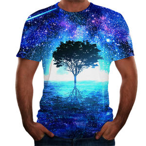 Maglietta da <span class=keywords><strong>uomo</strong></span> moda 3D stampa cielo stellato T-Shirt <span class=keywords><strong>uomo</strong></span> e donna Street top universo pianeta <span class=keywords><strong>spazio</strong></span> Galaxy <span class=keywords><strong>uomo</strong></span> - Product Image 2