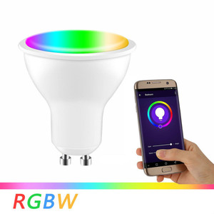 Inalámbrico WiFi inteligente <span class=keywords><strong>bombilla</strong></span> LED <span class=keywords><strong>bombilla</strong></span> regulable <span class=keywords><strong>GU10</strong></span> 3W 5W de Alexa de Amazon, asistente de Google - Product Image 4