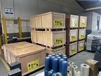 Nouvelle imprimante d'autocollants UV DTF entièrement automatique Qinyu 42 cm, machine d'impression numérique à transfert par enveloppement de rouleaux avec godets d'encre, 3,5 m²/h