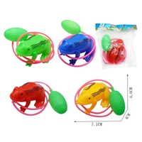 Jouet grenouille sauteuse en gros, jouets mécaniques à pompe à air, grenouille rebondissante rétro, remplisseurs de sacs cadeaux pour enfants, pour le plaisir des enfants