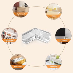 Góc bảo vệ Rõ ràng góc bảo vệ cao chống dính Gel tốt nhất bé bằng chứng góc bảo vệ dừng trẻ em chấn thương đầu - Product Image 6