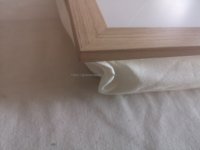 Plateau de lit en bois MDF avec cadre en noyer et chêne, à faible MOQ, pour chambre, petit-déjeuner, dîner, genoux, canapé, bureau, avec coussin