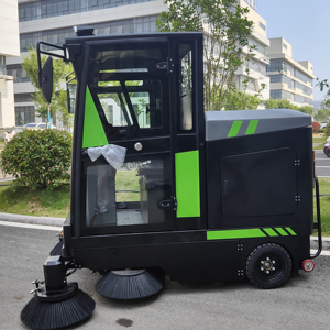 Máy lau sàn bụi 180L đi xe trên máy quét đường sàn - Product Image 4