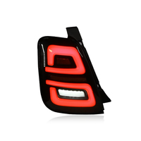 Lampu Belakang LED KGKB untuk Fiat 500 312 2005-2018 Upgrade DRL Lampu Rem Sein Sequential Plug & Play