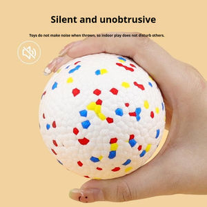 Juguete Ecológico para Perros, Resistente a Mordeduras, Sólido, de Alta Elasticidad, E-TPU, Sin Sonido, Interactivo, para Cachorros/Gatos, Bolsa de Juguetes para Mascotas - Product Image 5