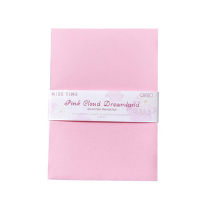 Paquete de 20 Hojas, Material de la Serie Nubes Rosadas, Sueños en las Nubes, Textura Perlada, Decoración para Planificador, Fondo para Collage - Product Image 5