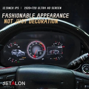 แผงหน้าปัด LCD สำหรับ Cadillac XT5 2016-2024 XT6 2020-2024 แดชบอร์ดดิจิตอล มาตรวัดความเร็ว รองรับ Carplay ห้องนักบินเสมือนจริง มาตรวัดรอบเครื่องยนต์ - Product Image 3