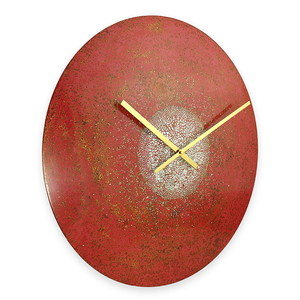 Trang trí nội thất Nhật Bản Zen wabi-sabi kim loại sang trọng truyền thống phi vật thể di sản văn hóa nghệ thuật sơn mài Trung Quốc Đồng hồ treo tường - Product Image 2