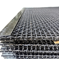 Maille ondulée de qualité supérieure pour tamis de machine à laver le sable