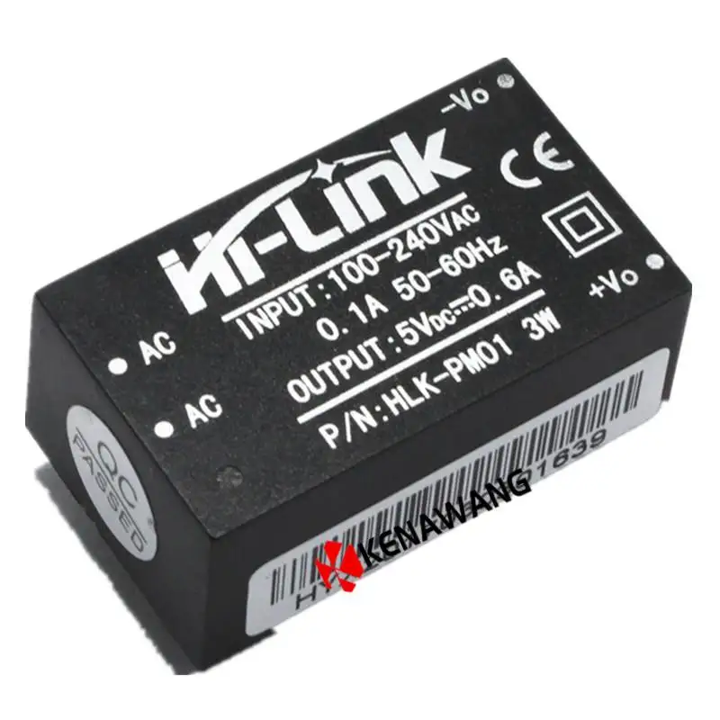 Hi-Link đường dây điện truyền thông Modem AC220V để DC12V điện 5 Wát AC-DC chuyển mạch cung cấp điện mô-đun hlkpm01 HLK-PM01