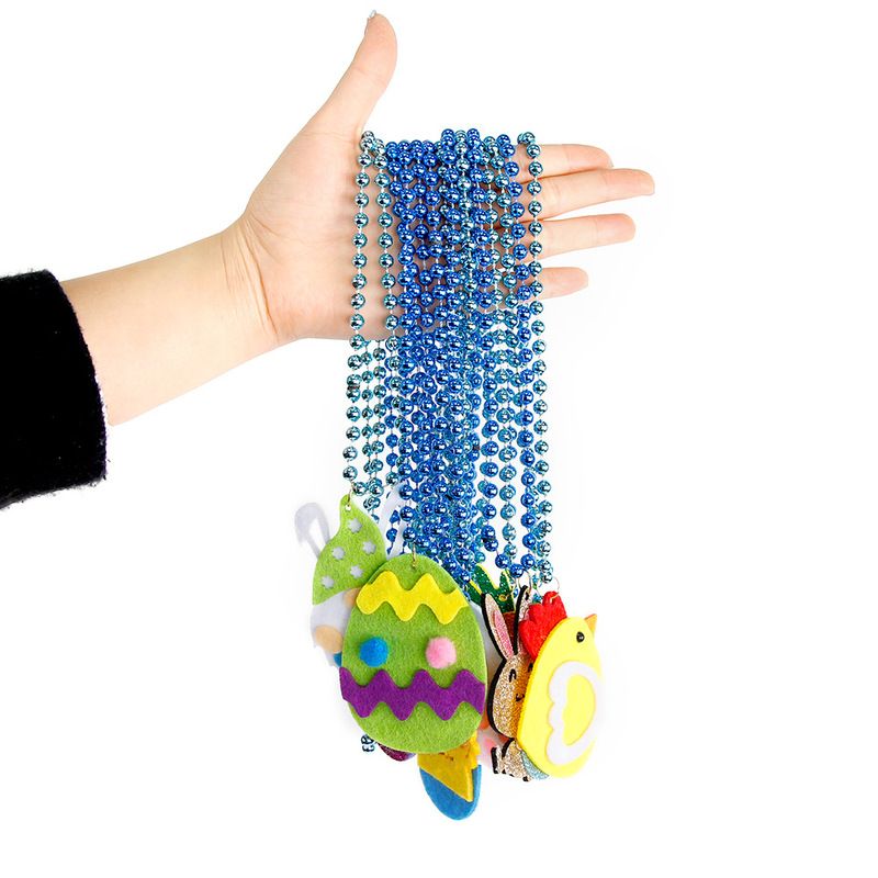 Colorful Egg Easter Necklace for Family