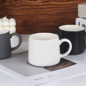 Ceramic <b>Mug</b> With Logo Print Minimalist Design Large Capacity Gift For Office Use Liling Hunan Origin - Product Image 5