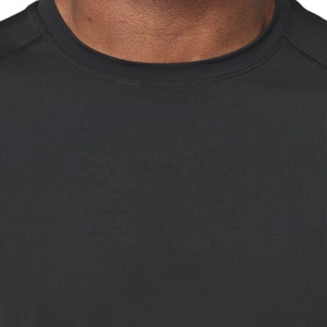 T-Shirt <span class=keywords><strong>Slim</strong></span> <span class=keywords><strong>Fit</strong></span> Personalizzata da <span class=keywords><strong>Uomo</strong></span> con Cuciture Raglan, Manica Corta, Asciugatura Rapida, Pannello Laterale in Rete Traspirante, Abbigliamento per Allenamento e Corsa - Product Image 4