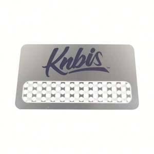 Nouveau produit, broyeur à tabac en acier inoxydable personnalisé, accessoires pour fumer, carte à tabac - Product Image 5