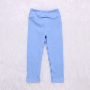 Pantalons de yoga pour bébé Lulu ODM / OEM, mode automne-hiver, couleur unie, doux pour la peau, pantalons de <span class=keywords><strong>sport</strong></span> pour petites filles - Product Image 4