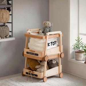 Meubles personnalisés, étagères à jouets en bois pour enfants, armoires de rangement pour bibliothèque scolaire, application pour chambre à coucher, OEM - Product Image 1