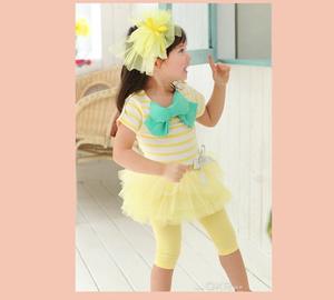 Ventes en gros de t-shirts et jupes pour filles, ensembles de vêtements pour enfants Taobao - Product Image 5