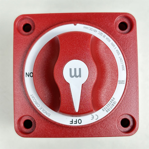Interruptor de Batería de Encendido/Apagado Serie M 6006 con Perilla - Rojo - Product Image 2
