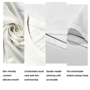 Chemise de luxe pour <span class=keywords><strong>homme</strong></span>, coupe ajustée, à manches longues, en popeline, anti-plis, idéale pour le printemps et les occasions formelles - Product Image 4