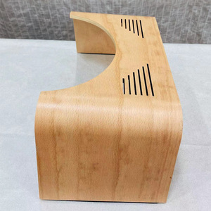 <span class=keywords><strong>Repose</strong></span>-pieds en bois avec trous de ventilation-Tabouret ergonomique pour le bureau et la maison, <span class=keywords><strong>design</strong></span> en bois pour un soutien confortable des jambes - Product Image 5